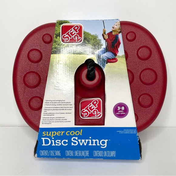 Step2 Super Cool Red Disc Swing - Picture 1 of 11